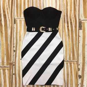 OW inspired stripped dress